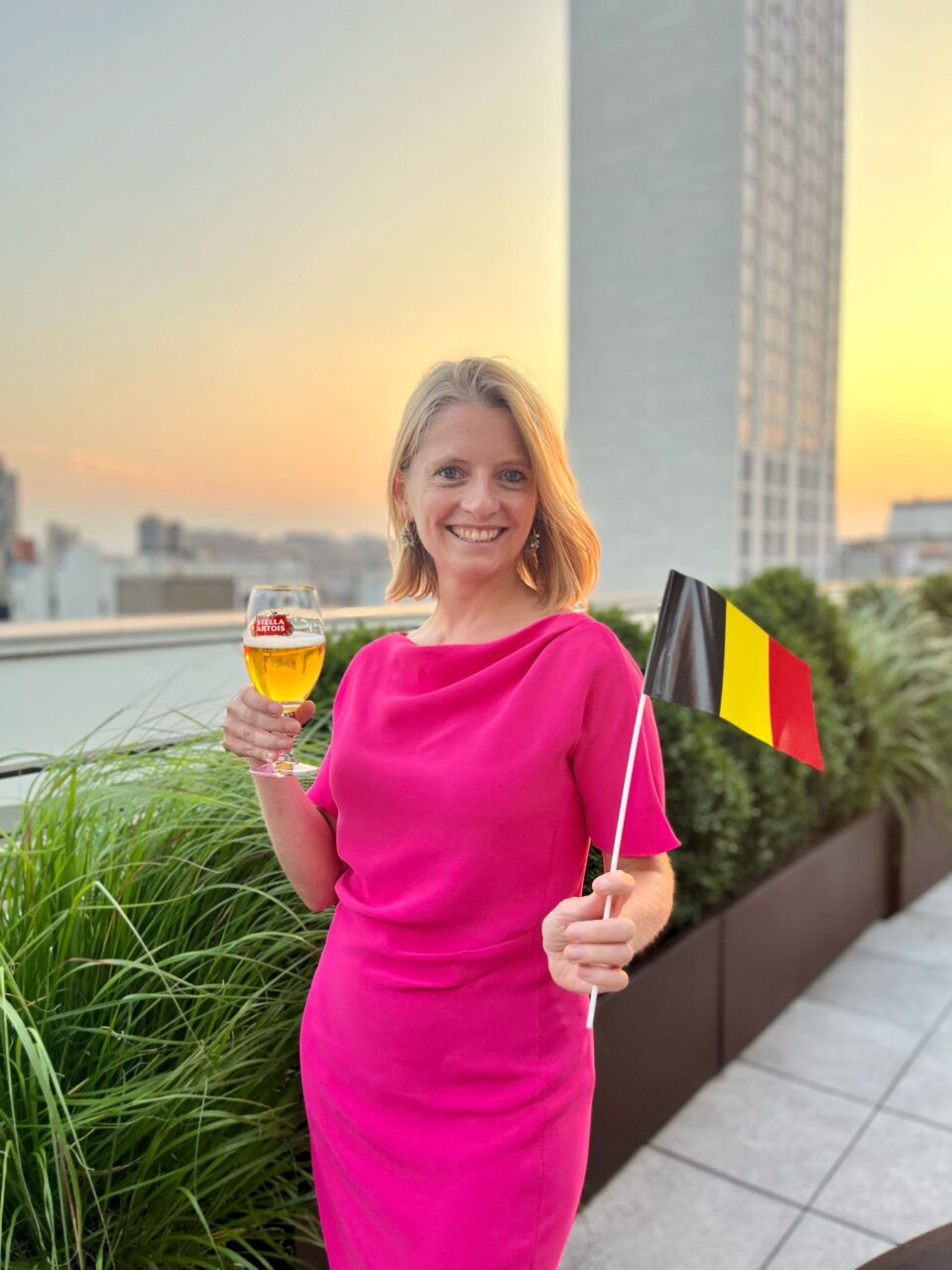 Marieke representeert België in New York